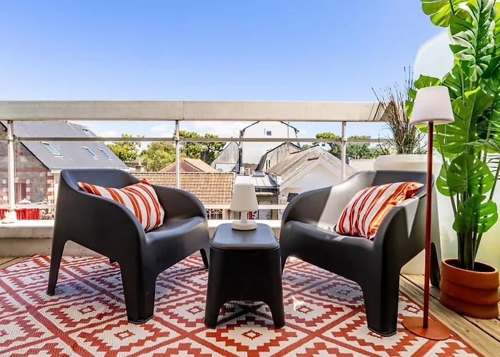 Le Raffine - Avec Balcon, Proche De L'ocean Lejlighed